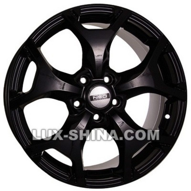 Tech Line TL753 7x17 5x100 ET48 DIA56,1 (black front polished) в Севастополе (Крым)